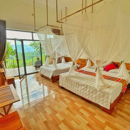 Homestay Khanh Dang Lac Son ภายนอก รูปภาพ