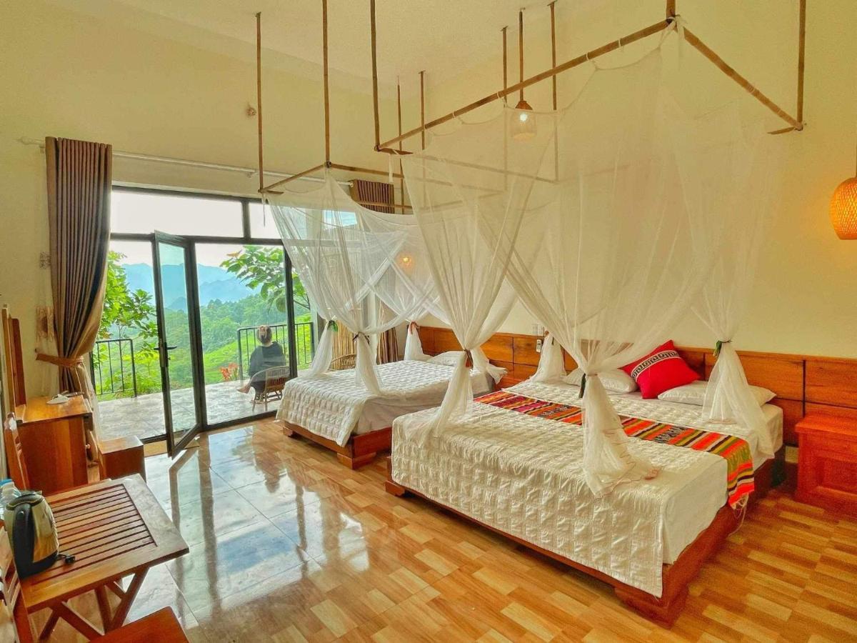 Homestay Khanh Dang Lac Son ภายนอก รูปภาพ