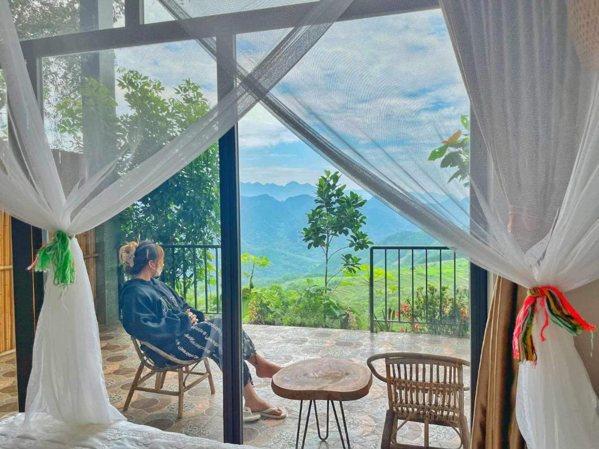 Homestay Khanh Dang Lac Son ภายนอก รูปภาพ