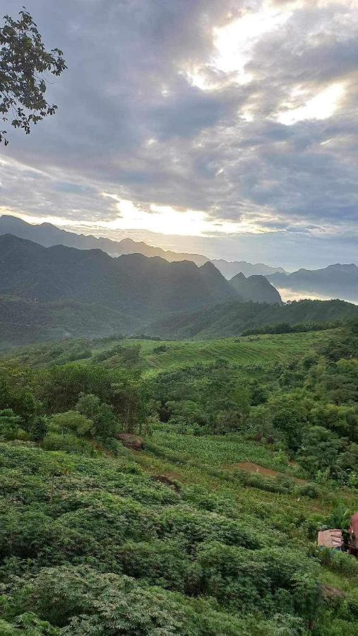 Homestay Khanh Dang Lac Son ภายนอก รูปภาพ
