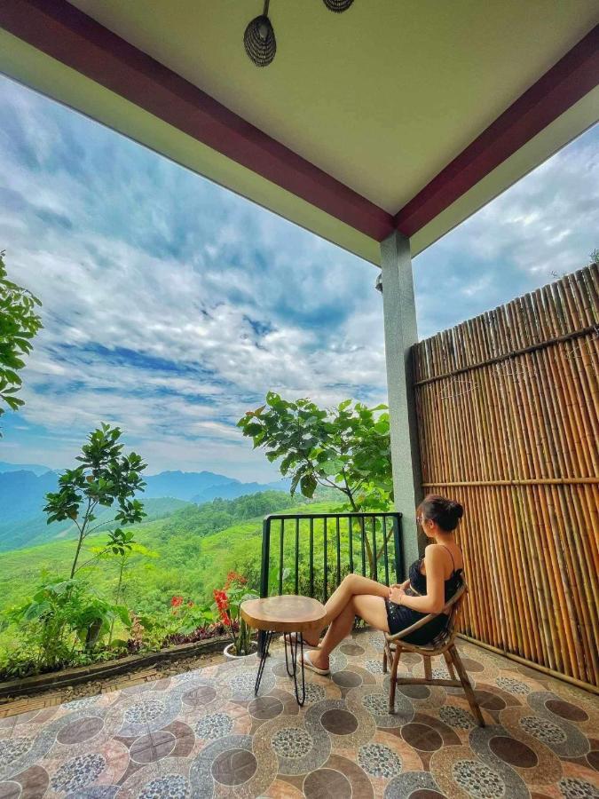 Homestay Khanh Dang Lac Son ภายนอก รูปภาพ