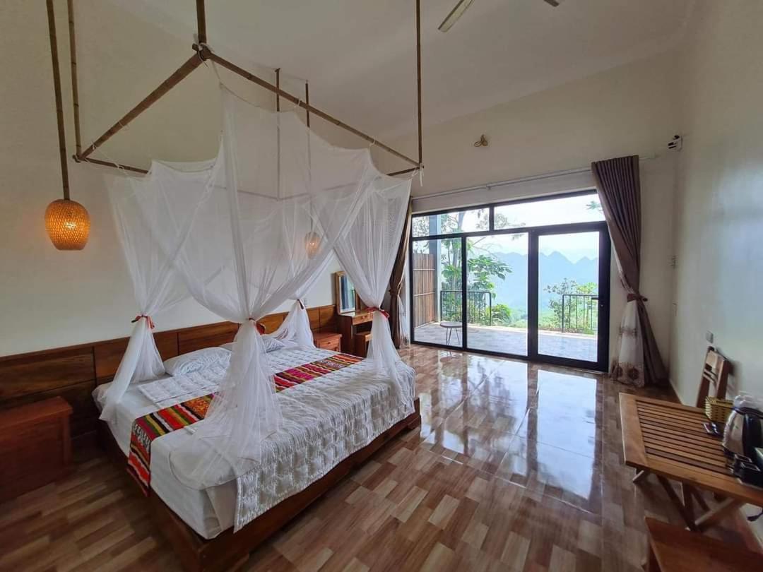 Homestay Khanh Dang Lac Son ภายนอก รูปภาพ